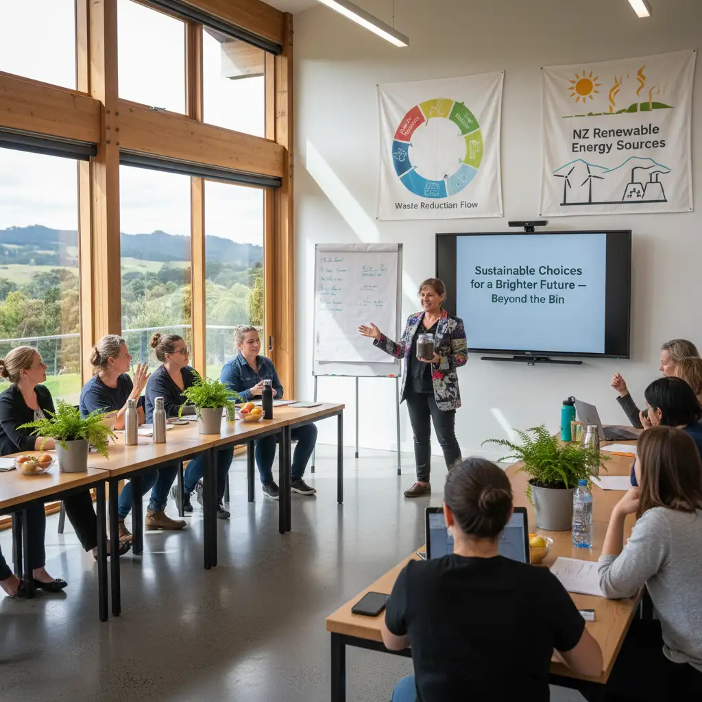 Sustainability training workshop for adults