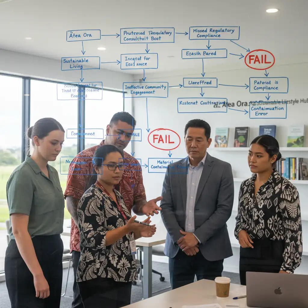 Professionals learning from sustainable consulting failures