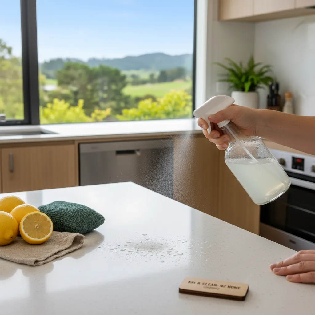 DIY cleaning spray for kitchen surfaces in NZ