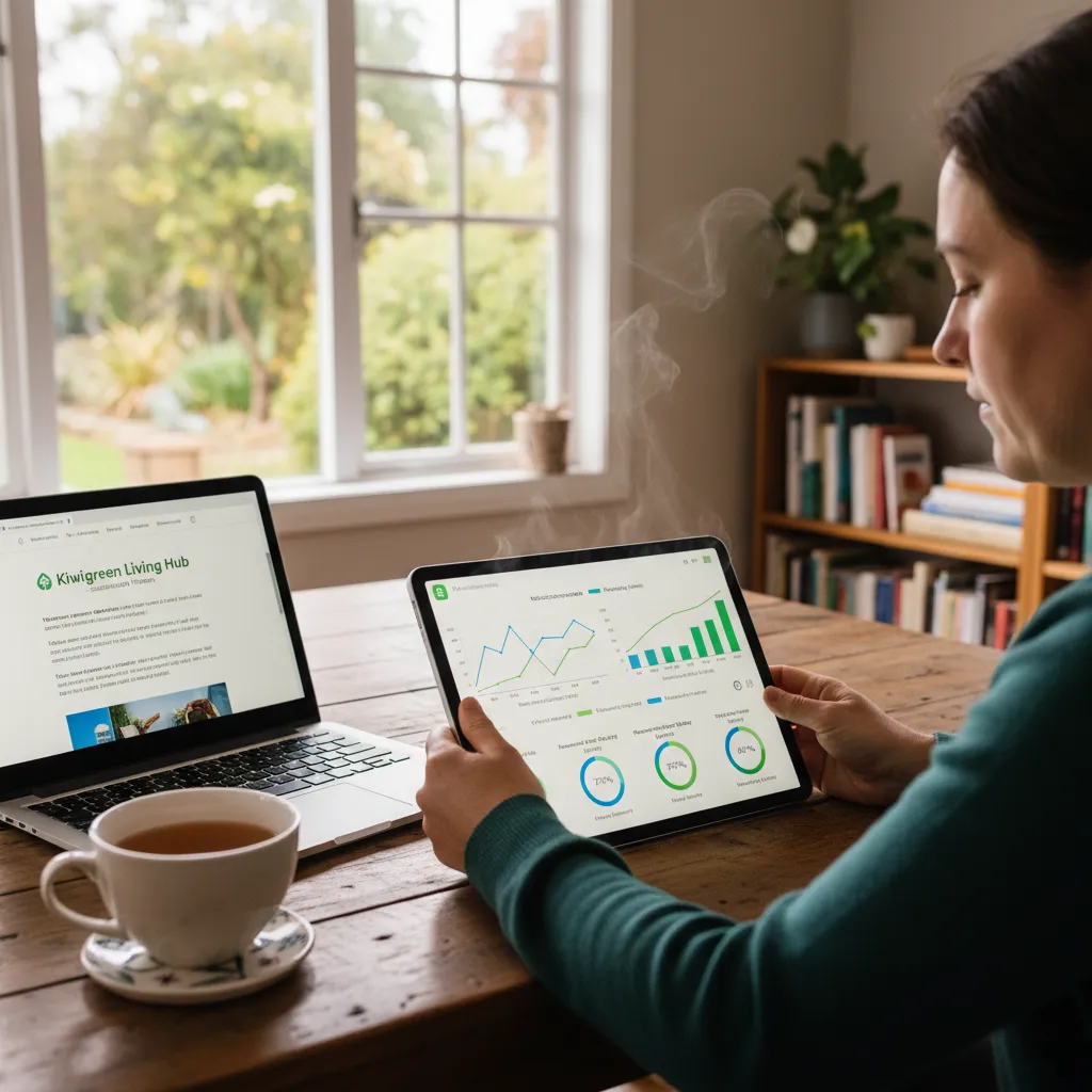 Tracking progress of measurable sustainability goals